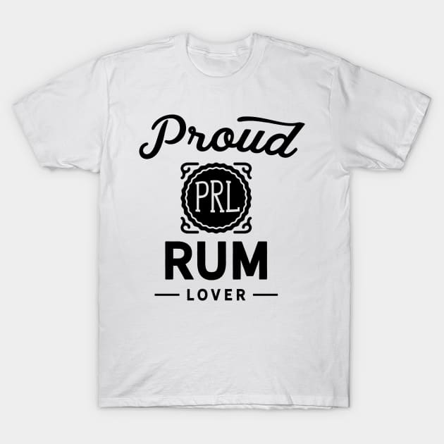 Lover Rum Drink Alcohol Drinker T-Shirt by dr3shirts